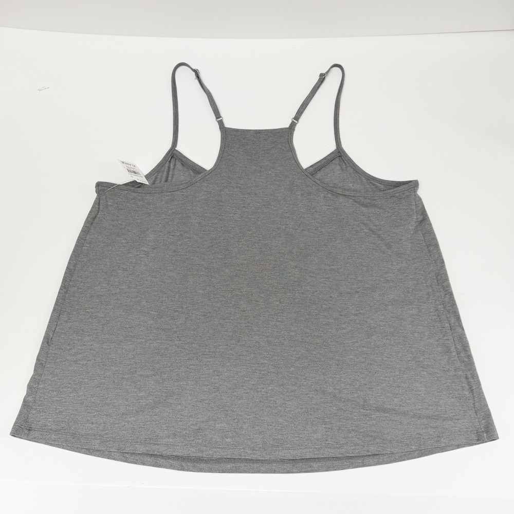 State of Day Shirt Womens XL Gray Racerback Camisole Tank Top NWT - Picture 2 of 8